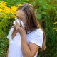suffering from allergies