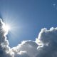 bright sun