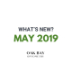 May 2019 what's new
