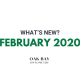 what's new February 2020
