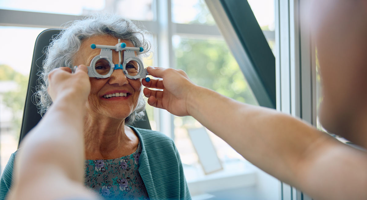 eye exam for senior