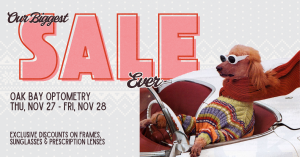 Describes biggest sale ever details including date and what is on sale